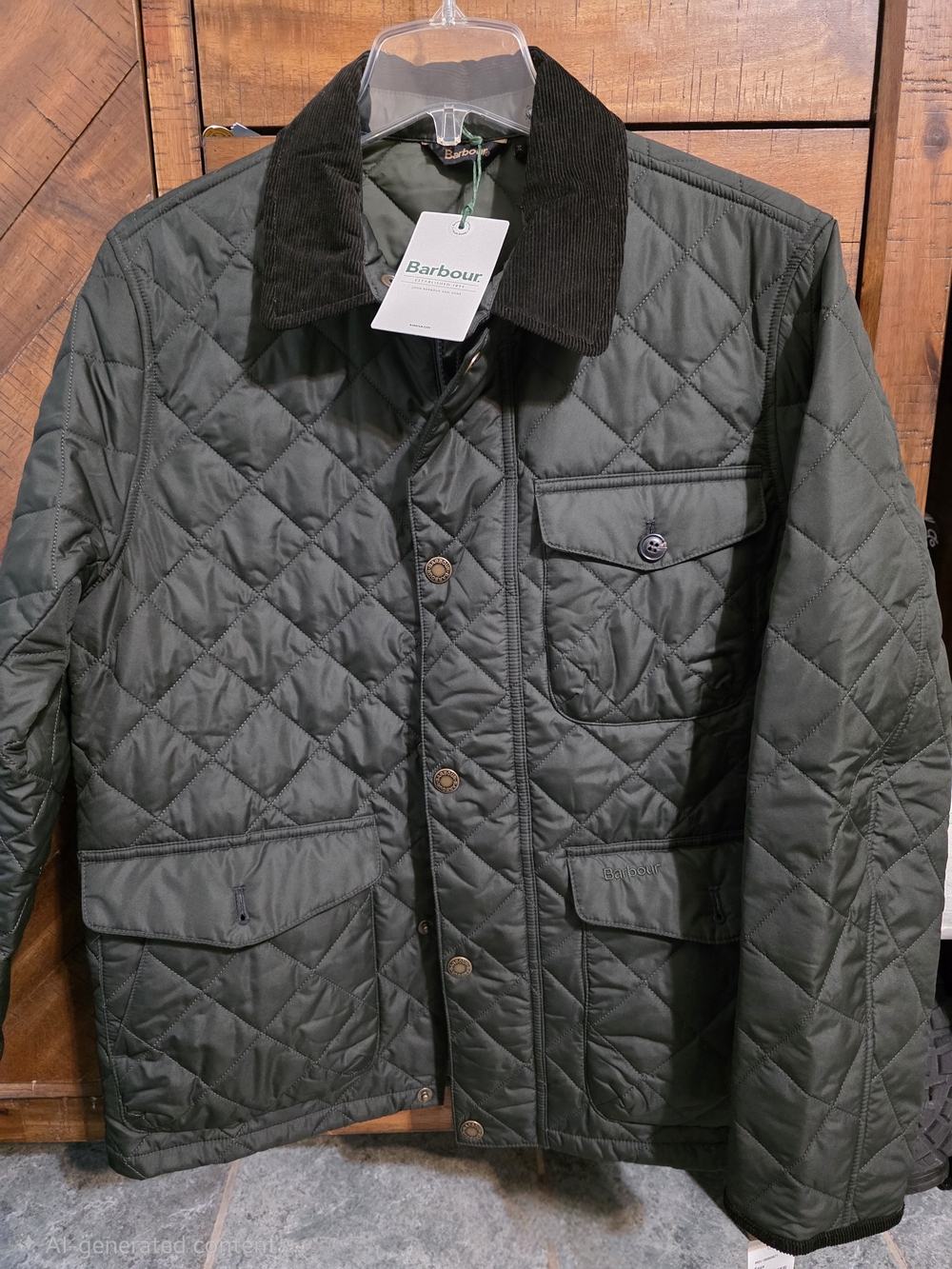 NWT Barbour Hornby Quilted Jacket Sz. Small